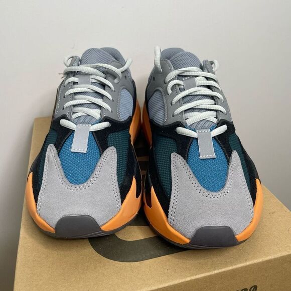 NEW Adidas YEEZY BOOST 700 Size 5.5 M 7 W Washed Orange GW0296 Box NWT - Picture 2 of 10